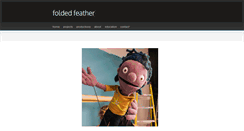 Desktop Screenshot of foldedfeather.com